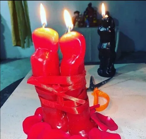 amarre de amor con velas