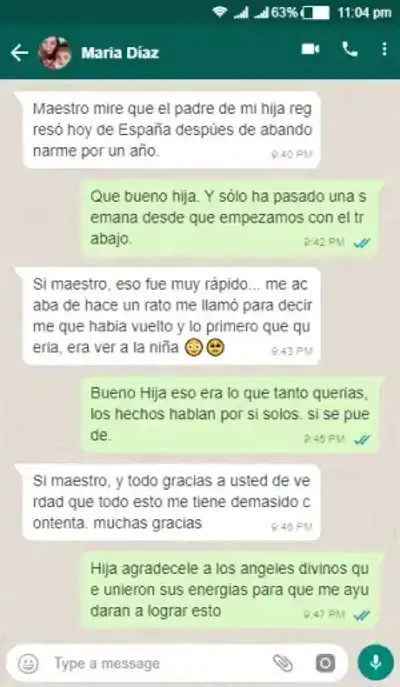 Consulta real por WhatsApp 5